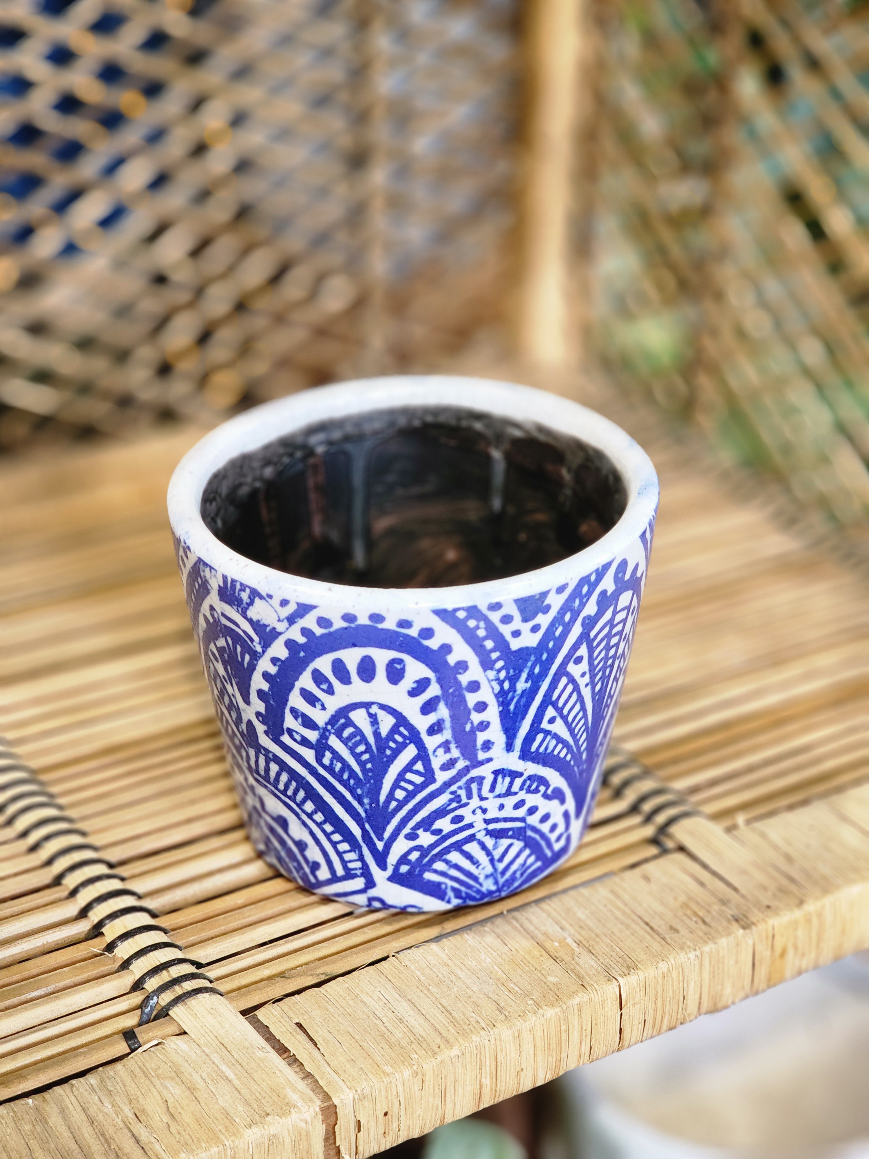 Morocco Blue Planter