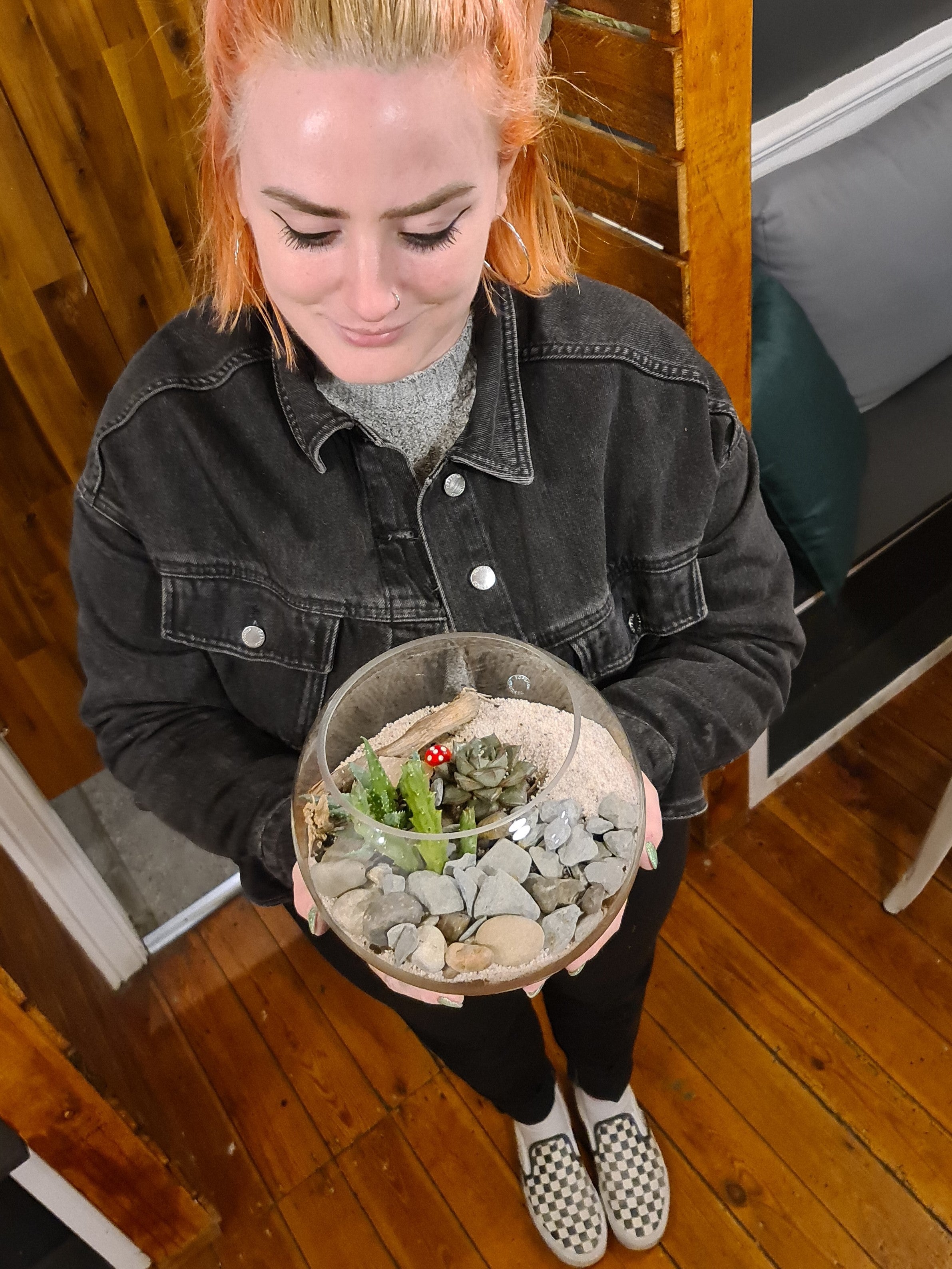 DIY "Beachy Vibes and Such" Terrarium Kit