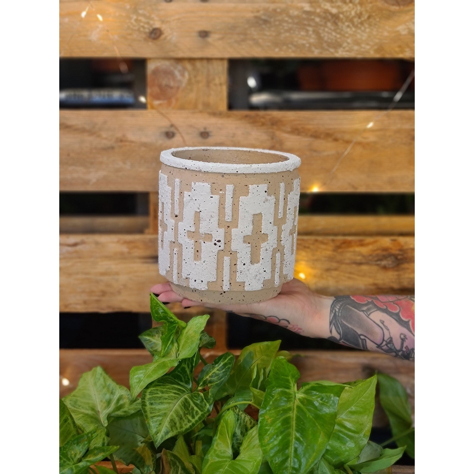Geo Block Planters