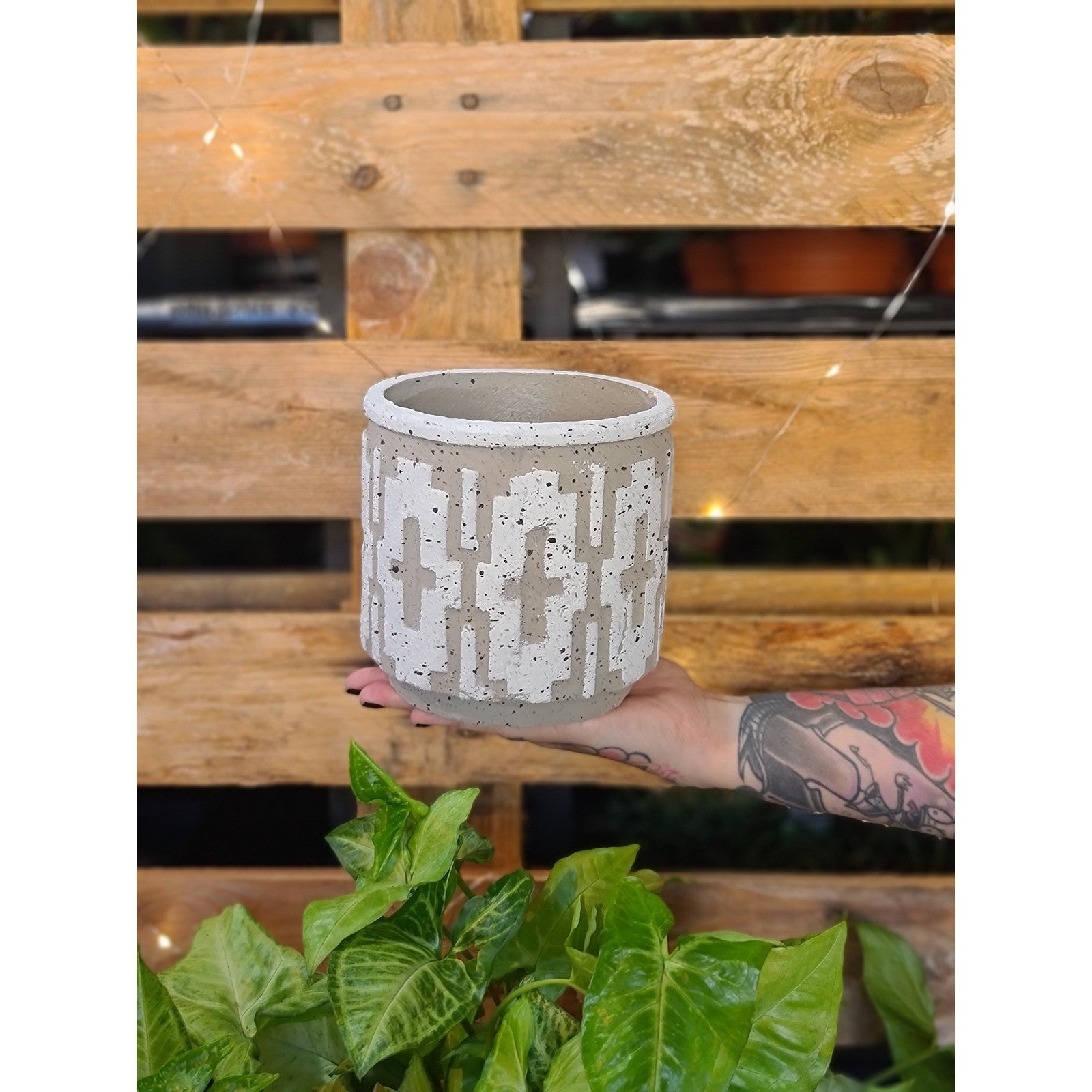 Geo Block Planters