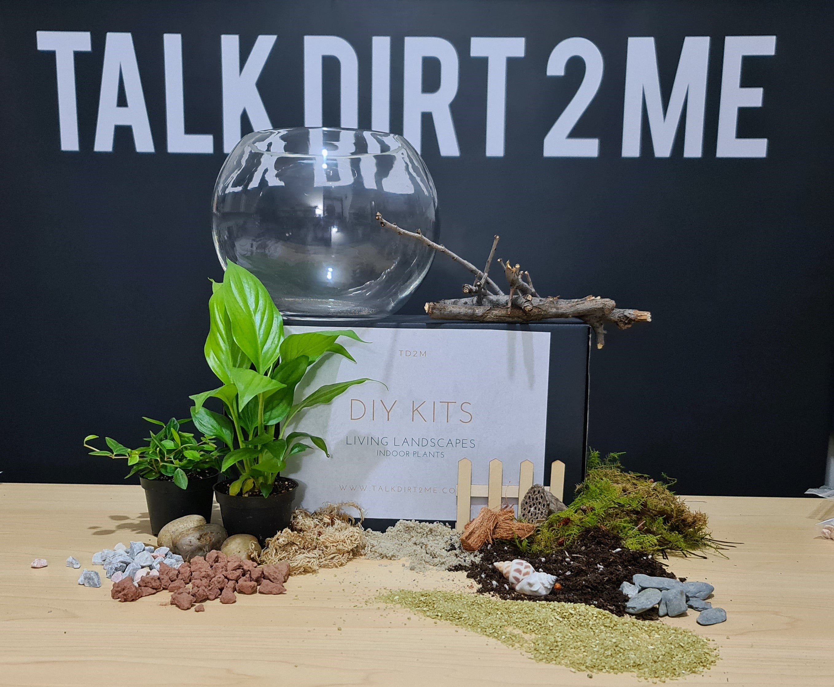 DIY Terrarium Kit "Oh Naturale"