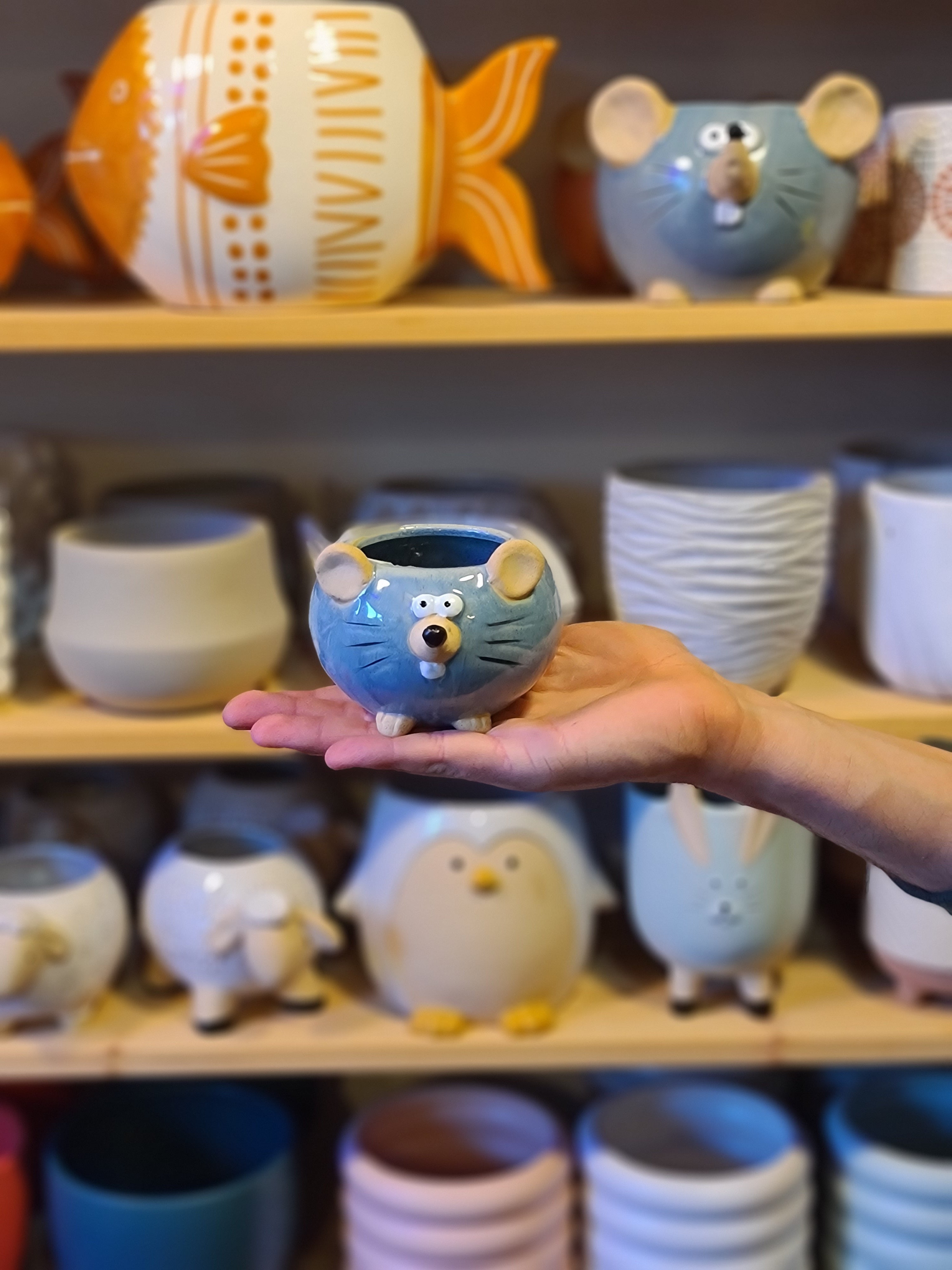 Mixy Mouse Planter