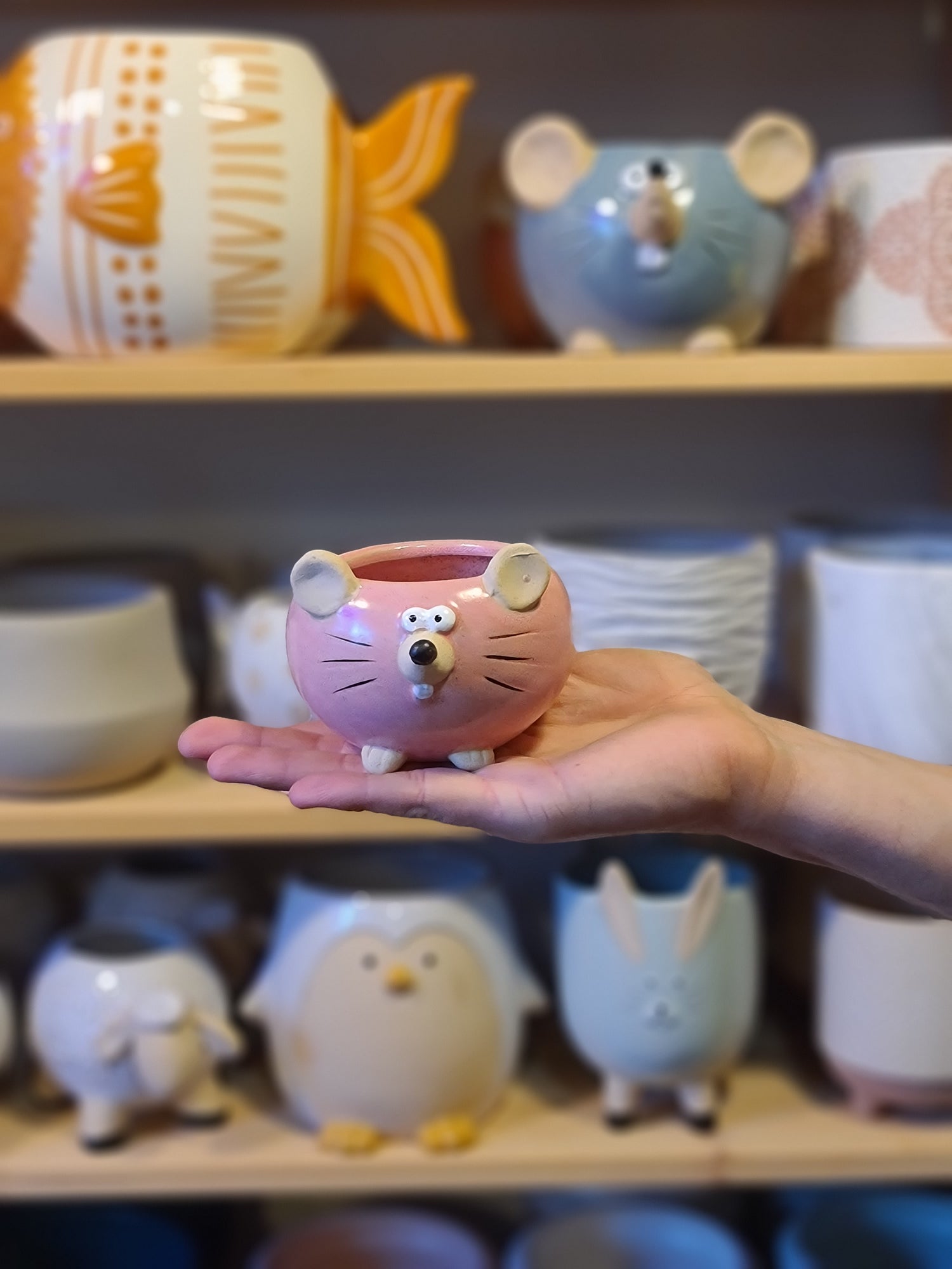 Mixy Mouse Planter