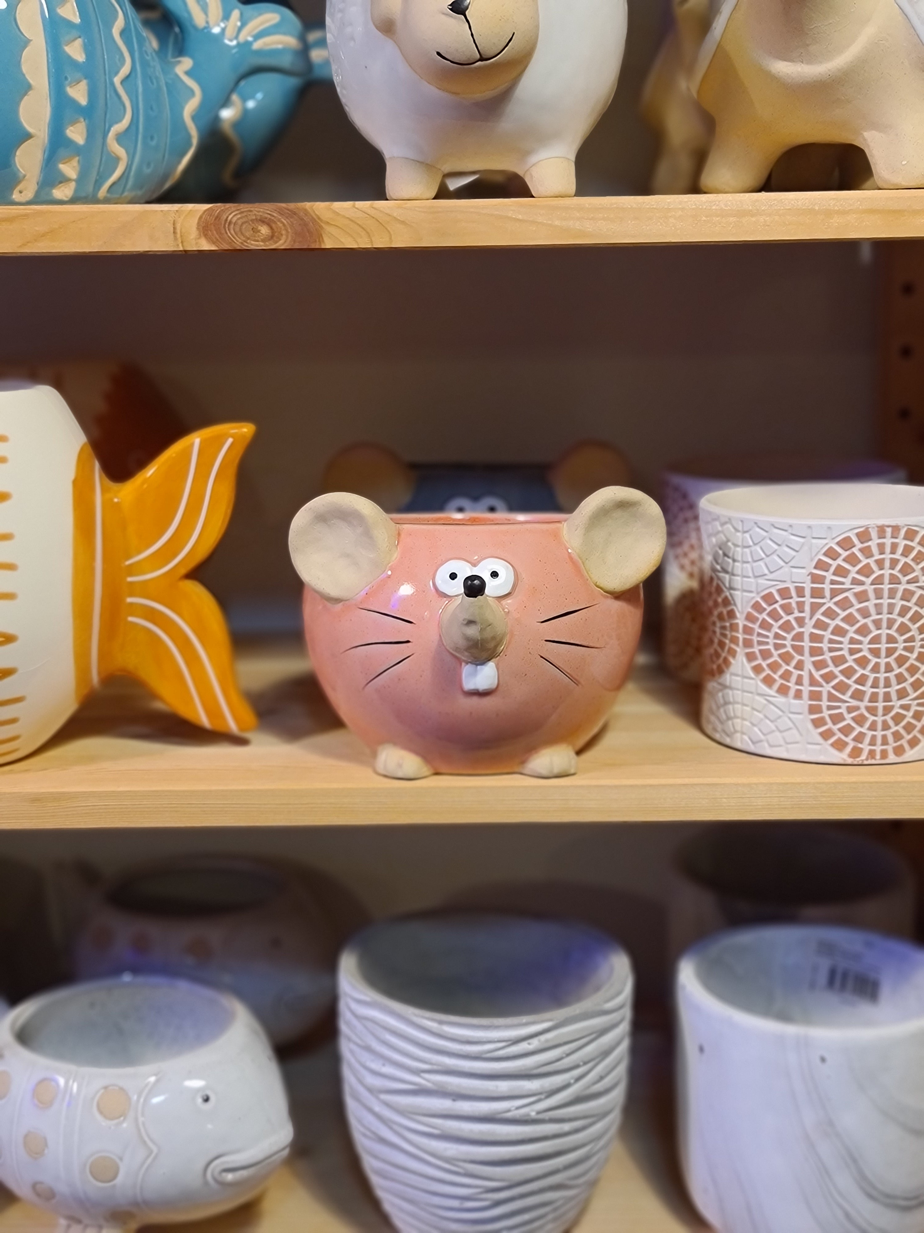 Mixy Mouse Planter