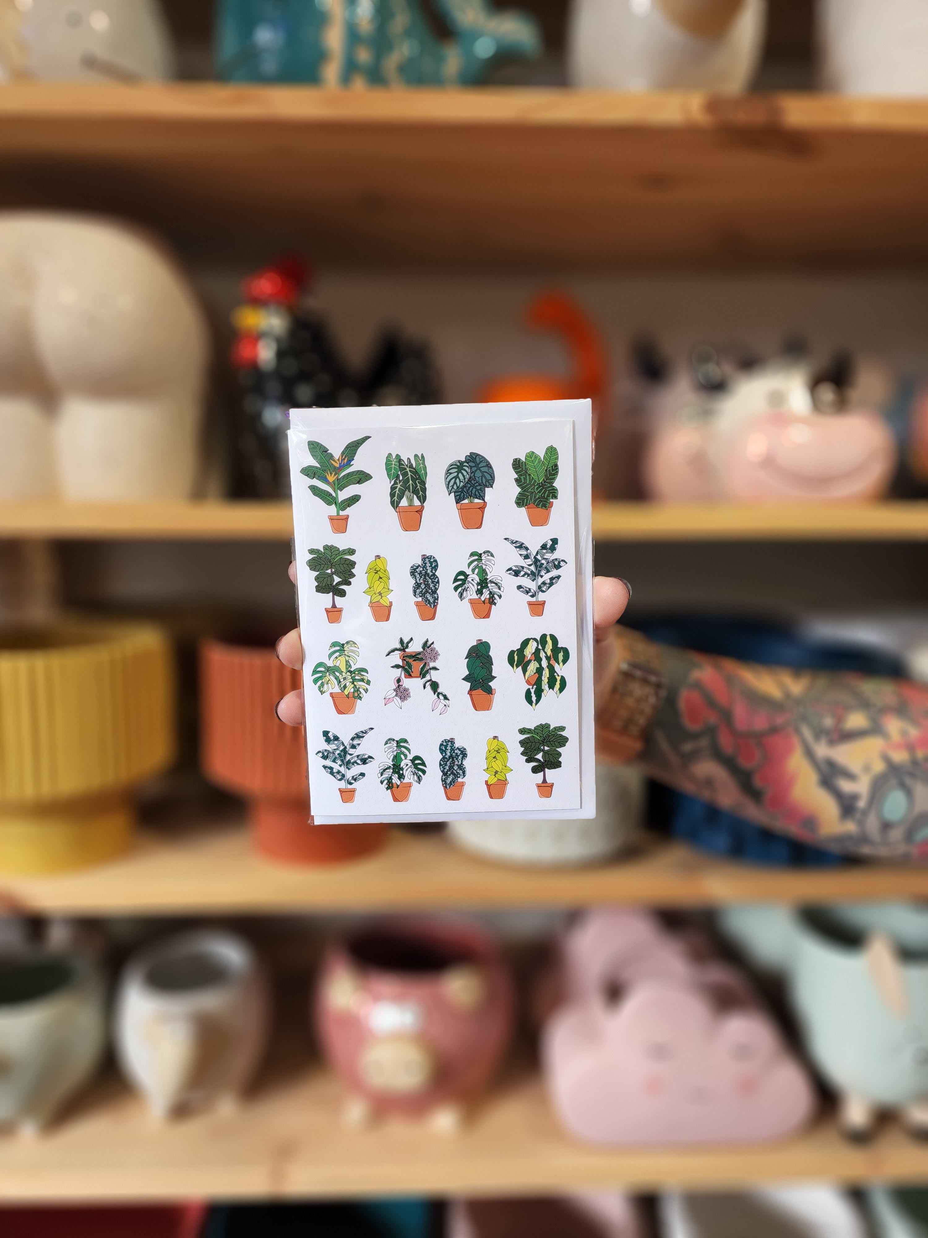Luxe Foliage Planty Card