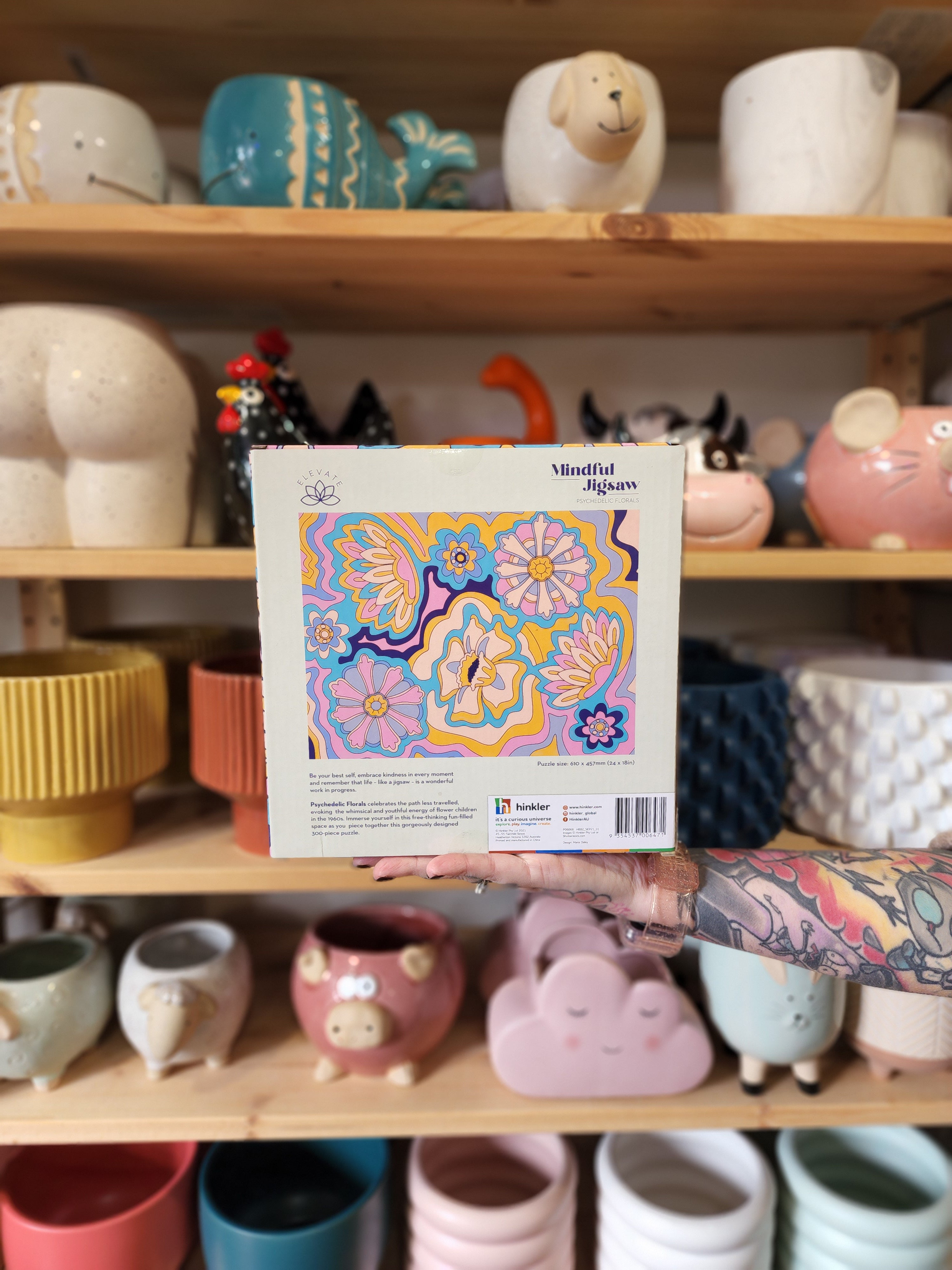 Mindful Floral Jigsaw Puzzle