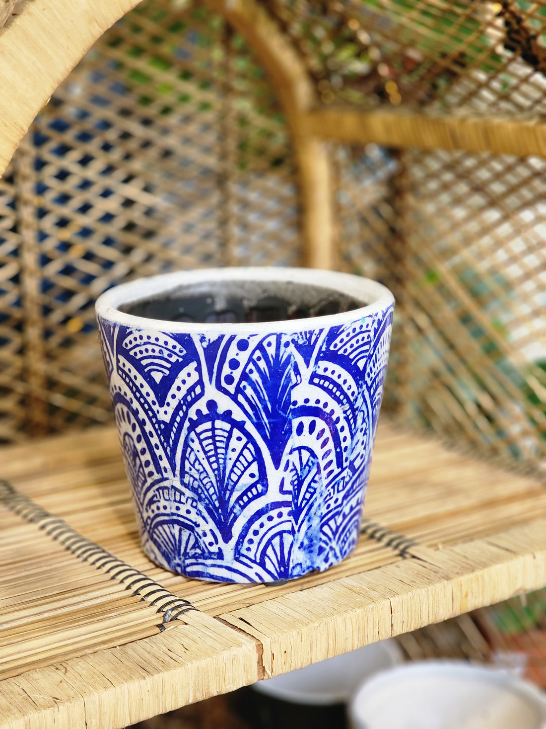 Morocco Blue Planter