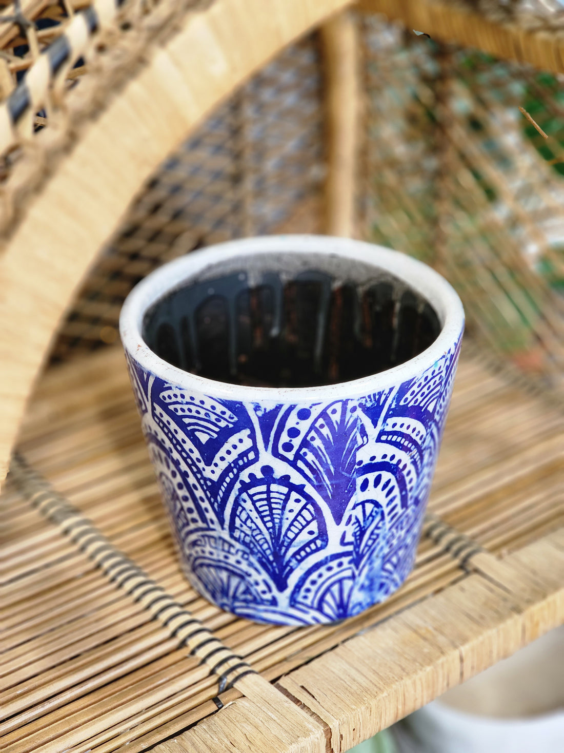 Morocco Blue Planter