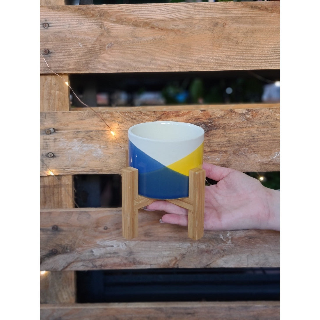 Art Deco Mini Planter