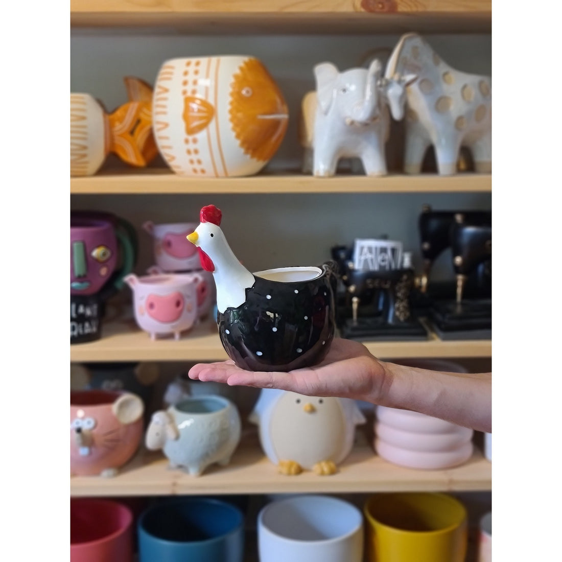 Chickadoo Planter