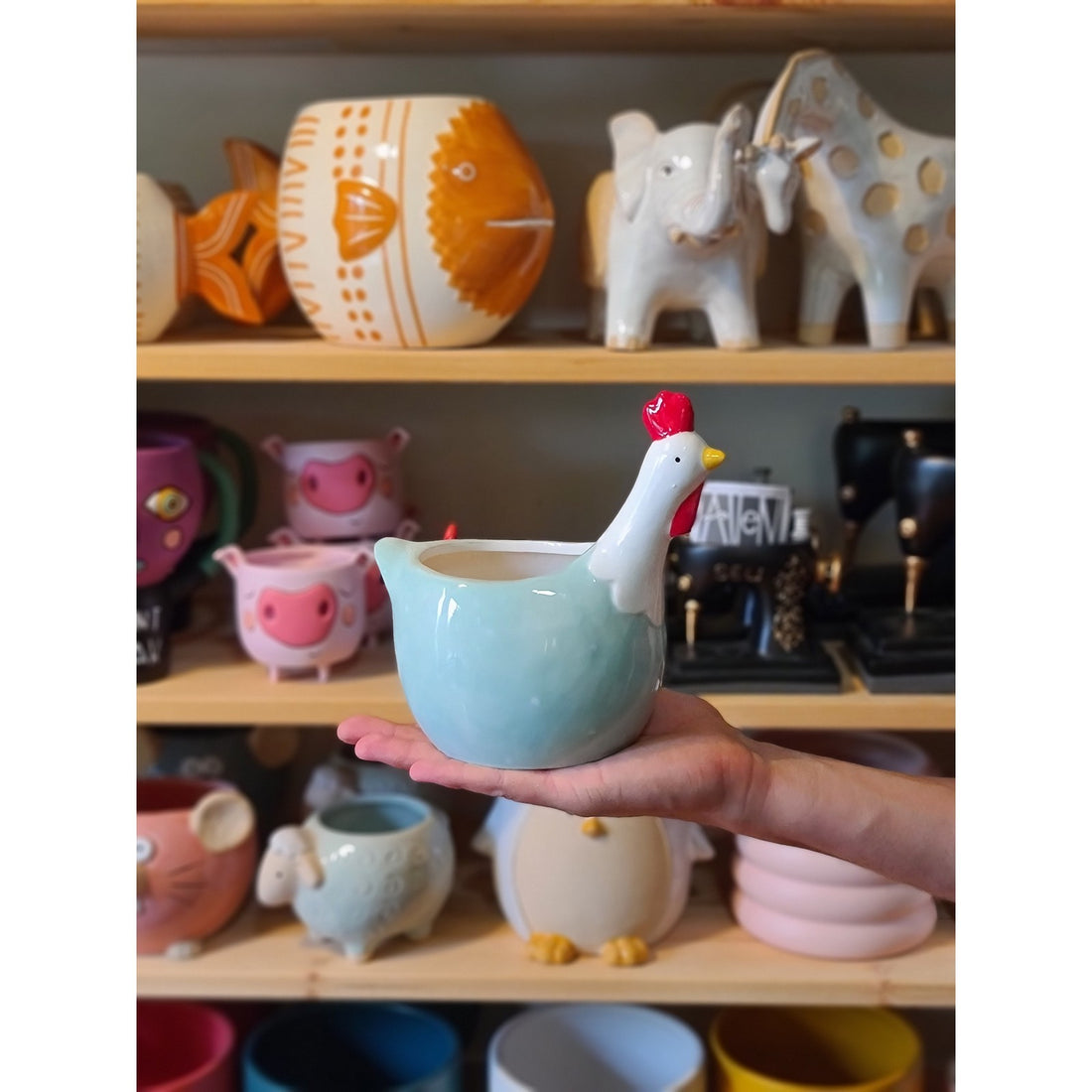 Chickadoo Planter