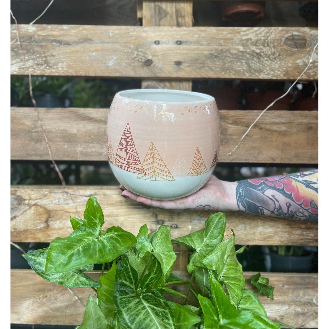 Christmas Forest Planter