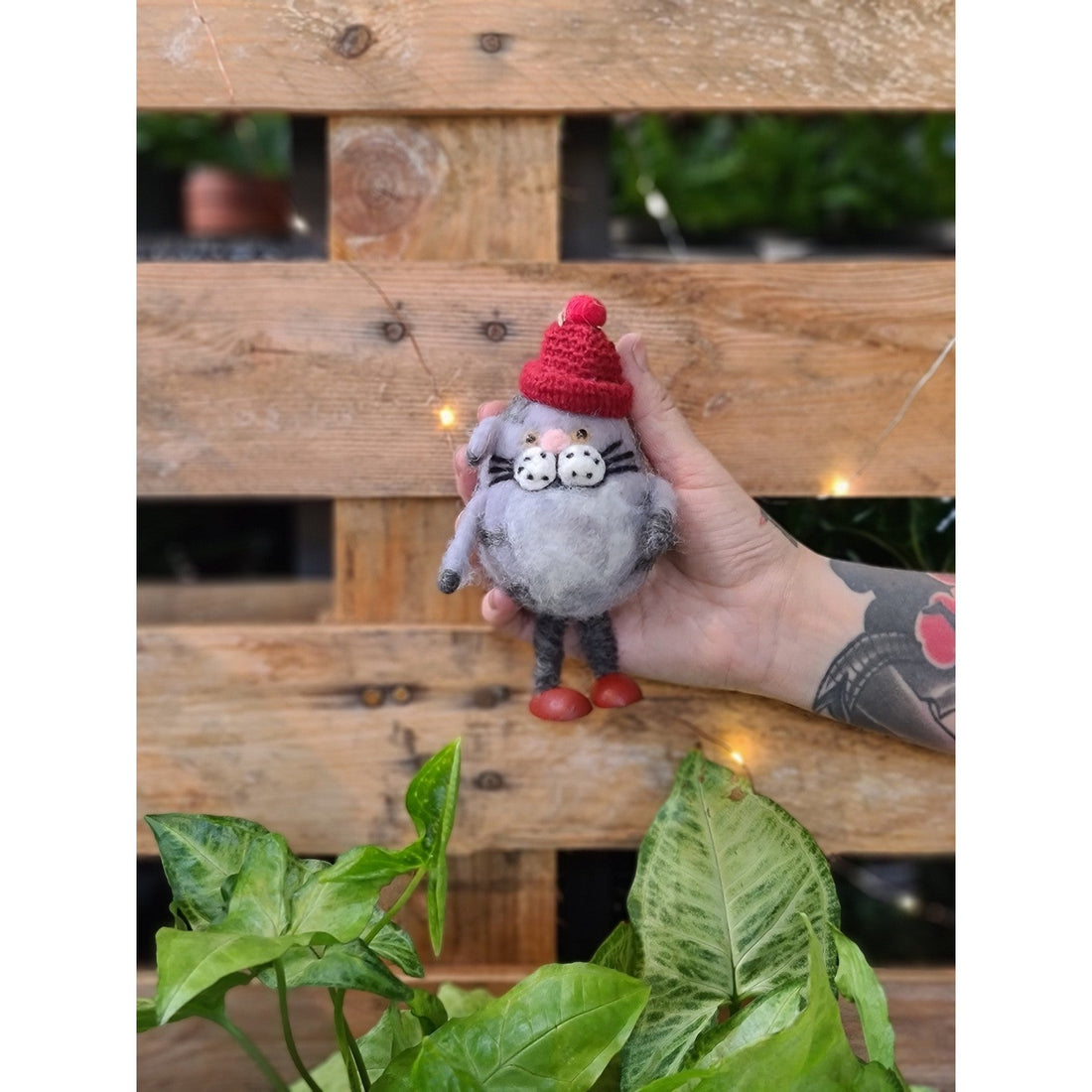 Felt Cat Hanging Decoration