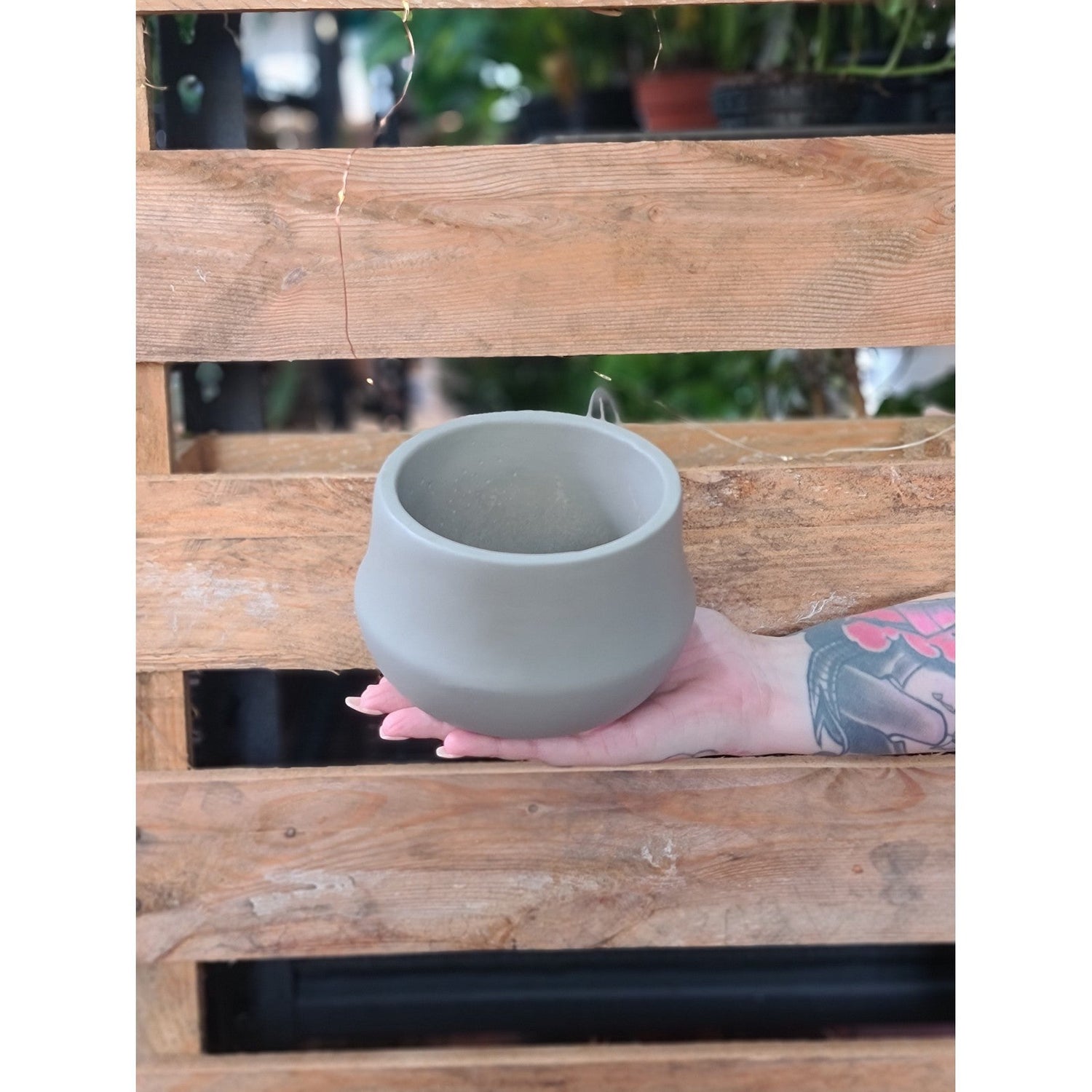 Low Taper Cement Pot